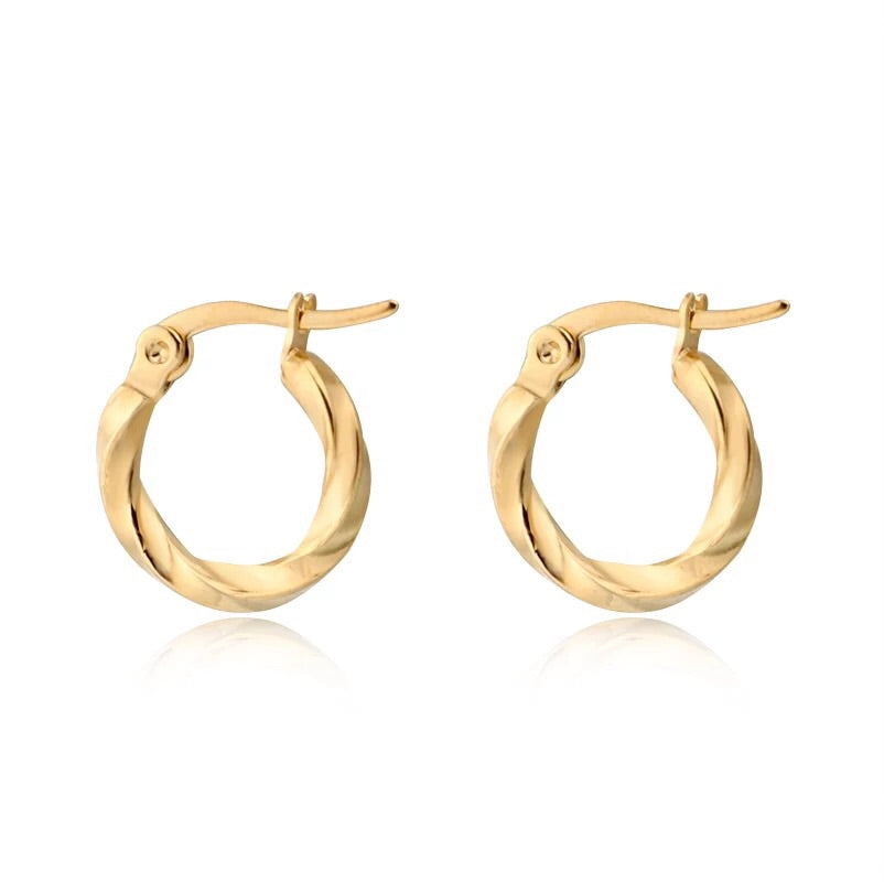 Mini Gold Hoop